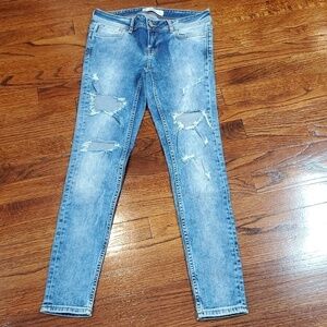 Abercrombie distressed jeans - 0